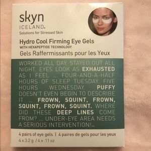 Skin Iceland cooling eye gels